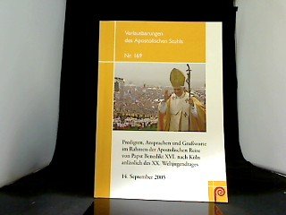 Verlautbarungen des Apostolischen Stuhls. Nr. 169.