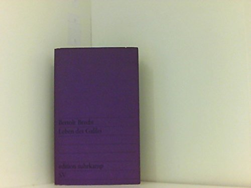 Leben des Galilei (edition suhrkamp, 1)