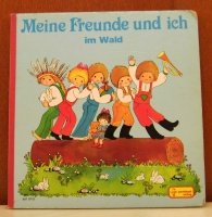Meine Freunde und ich im Wald.