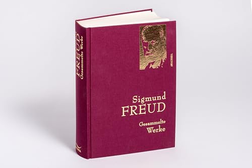 Sigmund Freud, Gesammelte Werke: Gebunden in feingeprägter Leinenstruktur auf Naturpapier. Mit Goldprägung. Enthält "Das Ich und das Es" und weitere Hauptwerke (Anaconda Gesammelte Werke, Band 2)