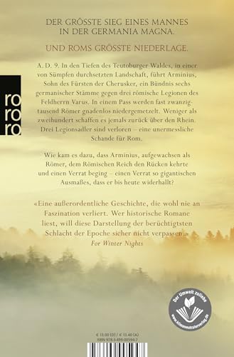 Arminius: Der blutige Verrat: Historischer Roman