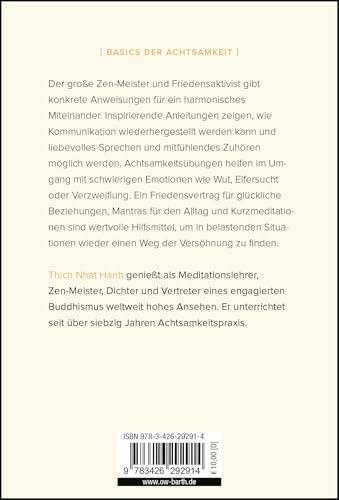 Einfach versöhnen (Basics der Achtsamkeit)