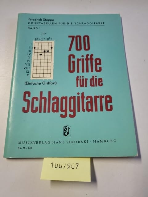 700 Griffe für die Schlaggitarre