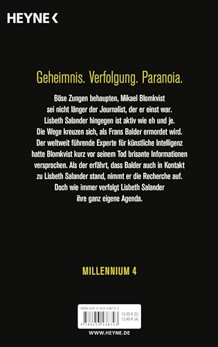 Verschwörung: Millennium 4 - Roman
