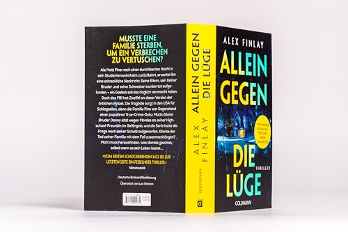 Allein gegen die Lüge: Thriller - »Ein wahrer Ausnahmethriller!« Karin Slaughter