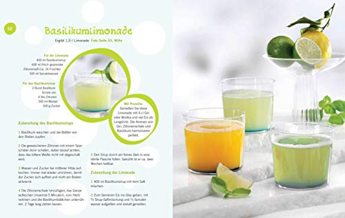 Limonaden selbst gemacht - weniger Zucker, mehr Genuss: Die besten Rezepte mit natürlichen Zutaten