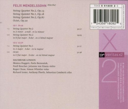 Octet / Quintets 1 & 2 / Quartet 2