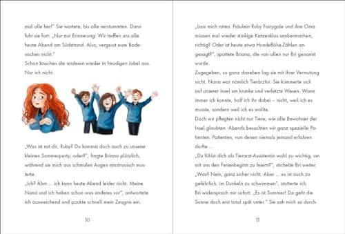 Ruby Fairygale und die Insel der Magie (Erstlese-Reihe, Band 1): Tauche ein in eine magische Welt voller Fabelwesen - Fantasy-Abenteuer mit Ruby Fairygale ab 7 Jahren