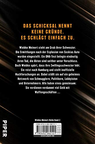 Klang des Feuers (Wiebke-Meinert-Thriller 2): Thriller