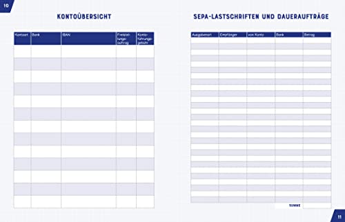Budgetplaner für Studierende & Azubis: Übersichtliche Tabellen zum Eintragen | Clevere Spar-Tipps (Alle Kosten im Griff)