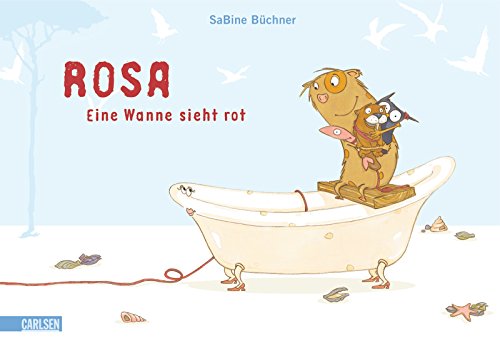 Rosa: Eine Wanne sieht rot