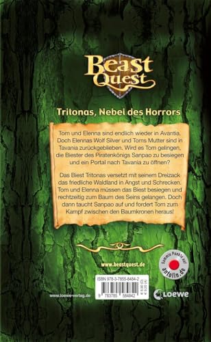 Beast Quest (Band 45) - Tritonas, Nebel des Horrors: Spannungsreiche Abenteuergeschichte ab 8 Jahre