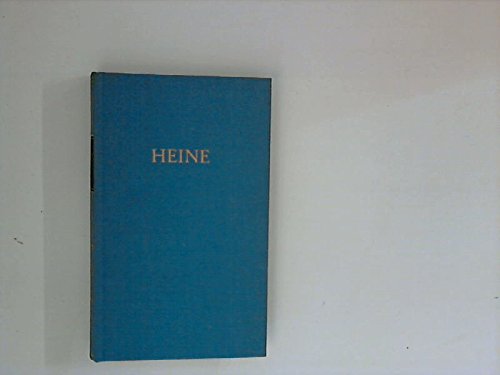 Heines Werke in fünf Bänden vierter Band