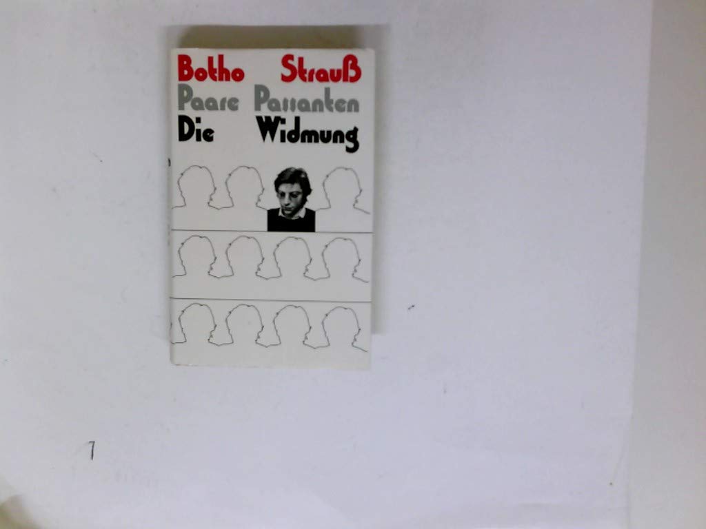 Paare Passanten Die Widmung