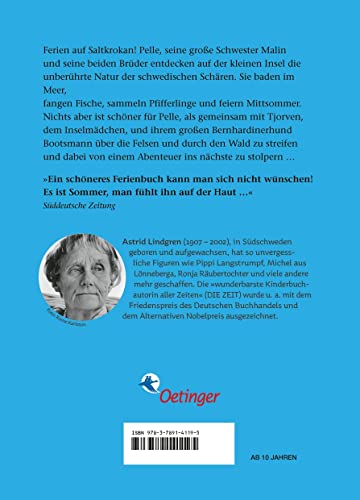 Ferien auf Saltkrokan: Sommerlicher Abenteuer-Klassiker für Kinder ab 9 Jahren