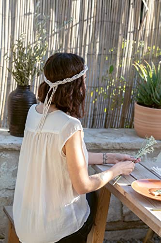 Makramee im Boho-Look. Accessoires, Deko & mehr im Bohemian Style: Wandbehänge, Mandalas, Taschen, Stirnband & mehr. 11 Knoten, 23 Projekte, 3 Zero-Waste-Projekte und über 250 Schrittfotos
