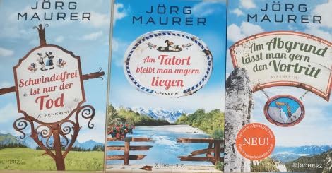 Schwindelfrei ist nur der Tod - Am Tatort bleibt man ungern liegen - Am Abgrund lässt man gern den Vortritt: Alpenkrimi (Kommissar Jennerwein ermittelt)