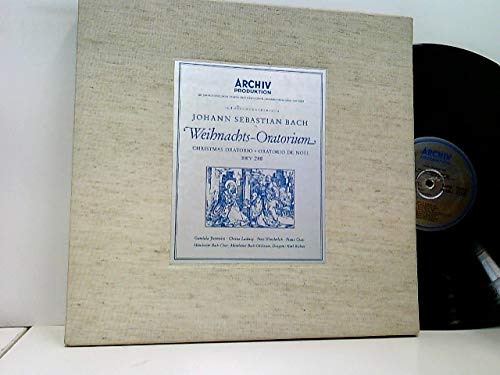 Gundula Janowitz, Christa Ludwig, Fritz Wunderlich, Franz Crass, Münchener Bach-Chor, Münchener Bach-Orchester, Karl Richter – Weihnachts-Oratorium • Christmas Oratorio • Oratorio De Noël, BWV 248