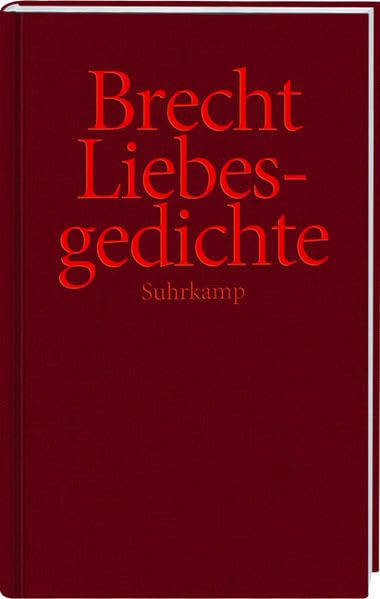 Liebesgedichte (Suhrkamp Taschenbücher)