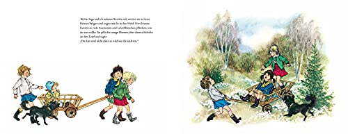 Lustiges Bullerbü: Bilderbuch-Klassiker über den Frühling für Kinder ab 4 Jahren (Wir Kinder aus Bullerbü)