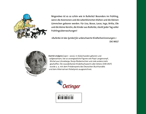 Lustiges Bullerbü: Bilderbuch-Klassiker über den Frühling für Kinder ab 4 Jahren (Wir Kinder aus Bullerbü)