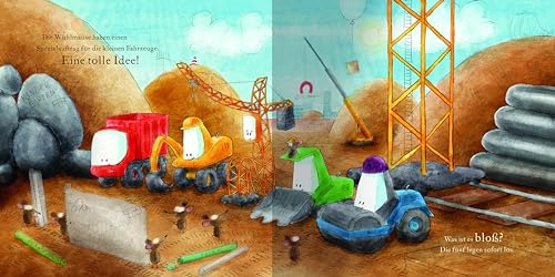 Schlaf gut, Bagger Ben! Eine Gute-Nacht-Geschichte von der Baustelle: Kinderbuch zum Vorlesen für Kinder ab 3 bis 6 Jahren