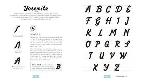 Ideenbuch Handlettering - You can always make it: 37 brandneue Alphabete