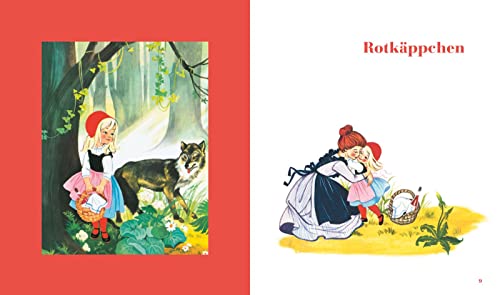 Märchen der Brüder Grimm: Retro-Märchenbuch in Originalaufmachung