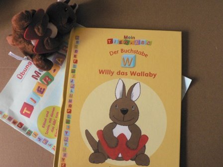 Mein Tier-ABC: Der Buchstabe W - Willy, das Wallaby