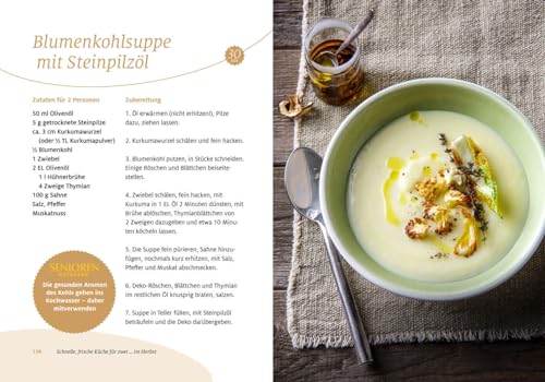 Senioren Ratgeber: Schnelle, frische Küche für zwei: Gesund durchs Jahr