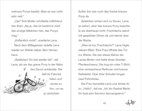 Ponyhof Apfelblüte (Band 1) - Lena und Samson: Pferdebuch für Kinder ab 8 Jahren zum Vorlesen und Selberlesen - Das perfekte Geschenk für alle Pferdemädchen