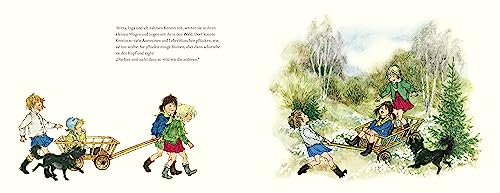 Lustiges Bullerbü: Bilderbuch-Klassiker über den Frühling für Kinder ab 4 Jahren (Wir Kinder aus Bullerbü)
