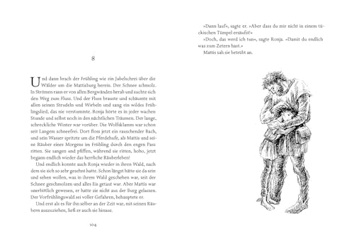 Ronja Räubertochter: Astrid Lindgren Kinderbuch-Klassiker. Die Abenteuer-Geschichten der Räubertochter über Freundschaft und die Liebe zur Natur. ... Selbstbestimmung und die Liebe zur Natur