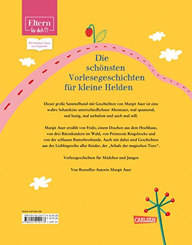 Das große Vorlesebuch für kleine Helden (ELTERN-Vorlesebuch): Humorvolle und spannende Geschichten für Mädchen und Jungs. Mit Vorlese-Tipps von Experten (ELTERN-Vorlesebücher)