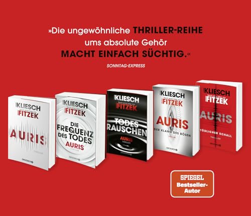 Tödlicher Schall: Auris. Nach einer Idee von Sebastian Fitzek | Band 5 der SPIEGEL Bestseller-Thriller-Reihe (Ein Jula und Hegel-Thriller, Band 5)