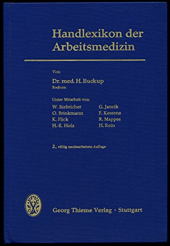 Handlexikon der Arbeitsmedizin.
