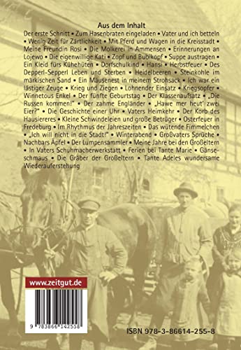 Barfuß übers Stoppelfeld. Band 3 und 4: Unvergessene Dorfgeschichten 1918-1968 (Zeitgut - Auswahl)