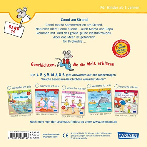 LESEMAUS 14: Conni am Strand (14)