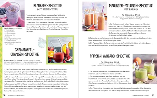 365 Smoothies, Powerdrinks & Co.: Smoothies, Shakes, Säfte, Limonaden, frische Detox-Wässer und bunte Smoothie Bowls (365 Rezepte)