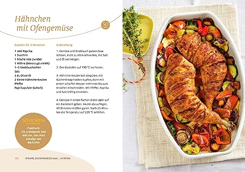 Senioren Ratgeber: Schnelle, frische Küche für zwei: Gesund durchs Jahr