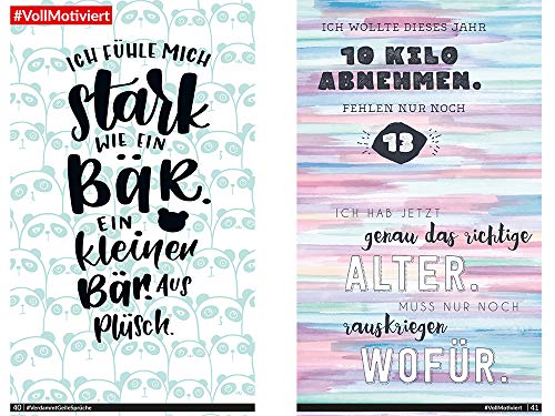 #VerdammtGeileSprüche MOTIVATION. Einfach mal machen, könnte ja gut werden...: 101 genial gestaltete Sprüche. Mach deine Message zum DIY-Projekt