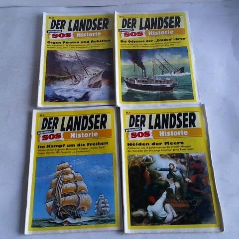 4 Hefte Der Landser. SOS Historie