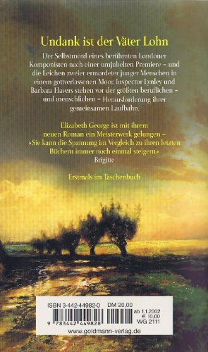 Undank ist der Väter Lohn: Ein Inspector-Lynley-Roman 10