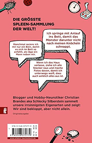 Ich kann keine Wurstzipfel essen: und 999 weitere seltsame Angewohnheiten