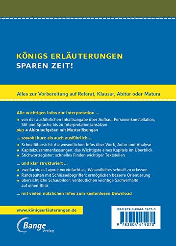 Königs Erläuterungen: Textanalyse und Interpretation zu Dürrenmatt. Der Besuch der alten Dame. Alle erforderlichen Infos für Abitur, Matura, Klausur und Referat plus Musteraufgaben mit Lösungen