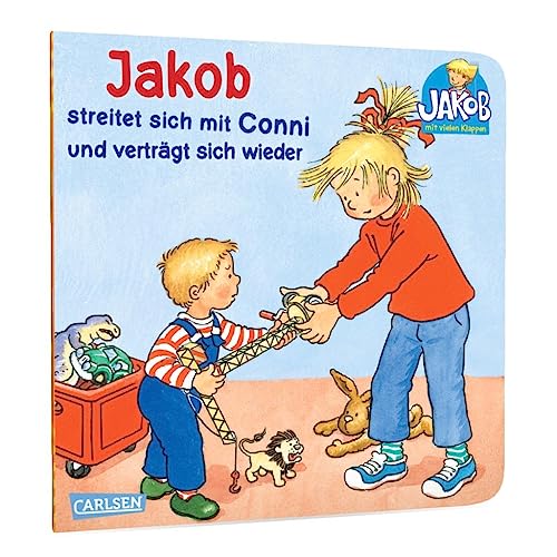 Jakob streitet sich mit Conni und verträgt sich wieder: Pappbilderbuch über Streit und Versöhnung ab 2 Jahren (Kleiner Jakob)