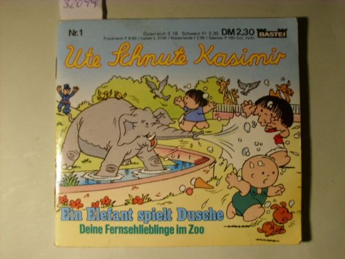 Ute Schnute Kasimir, Nr. 1. Ein Elefant spielt Dusche.