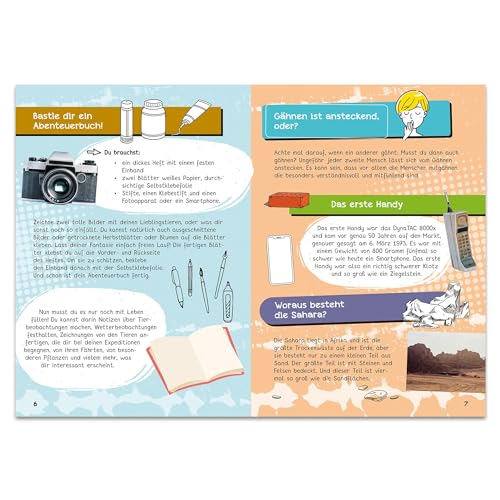 Faktencheck! 100 verblüffende Dinge, die coole Kids wissen müssen: Wissensbuch für Kinder ab 8 Jahren