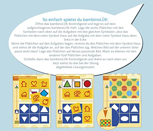 bambinoLÜK: 3/4/5 Jahre Logisches Denken 1 (bambinoLÜK-Übungshefte: Kindergarten)