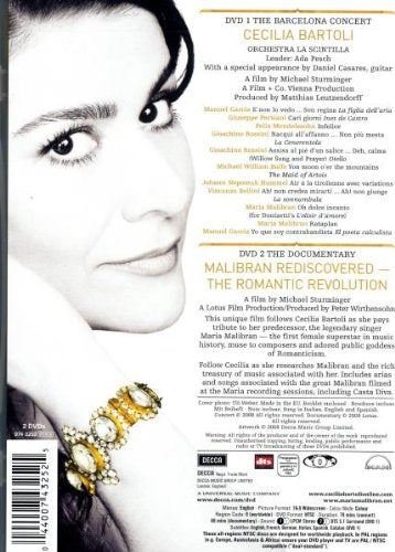 Cecilia Bartoli - Maria/The Barcelona Concert & Malibran Rediscovered [2 DVDs]